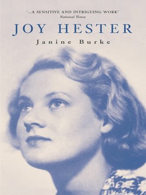 cover image of Joy Hester